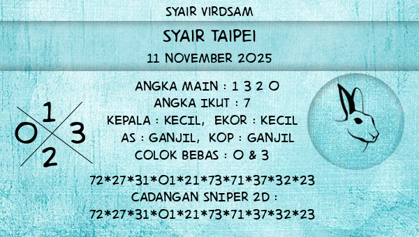 Syair Virdsam - Syair Taipei