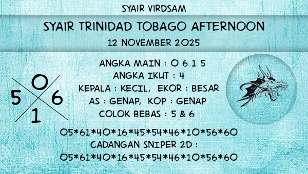 Syair Virdsam - Syair Trinidad Tobago Afternoon