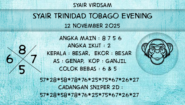 Syair Virdsam - Syair Trinidad Tobago Evening