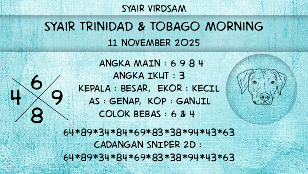 Syair Virdsam - Syair Trinidad & Tobago Morning