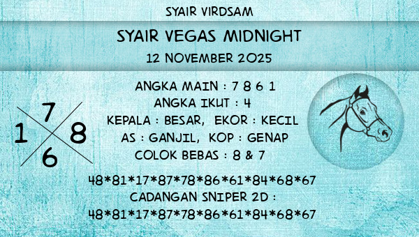 Syair Virdsam - Syair Vegas Midnight