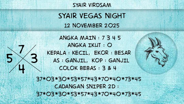 Syair Virdsam - Syair Vegas Night