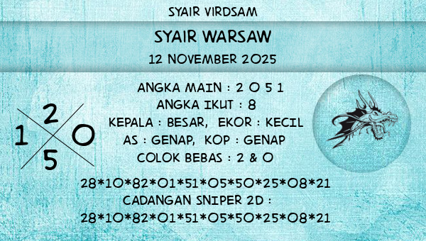 Syair Virdsam - Syair Warsaw