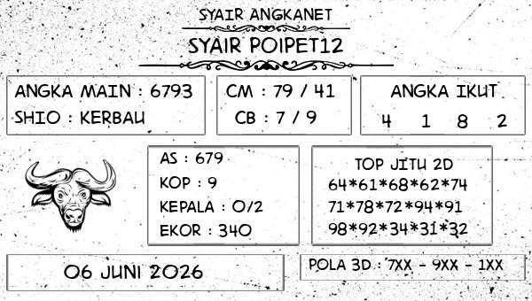SYAIR ANGKANET - Syair Poipet12