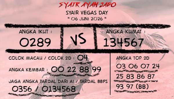  - Syair Vegas Day