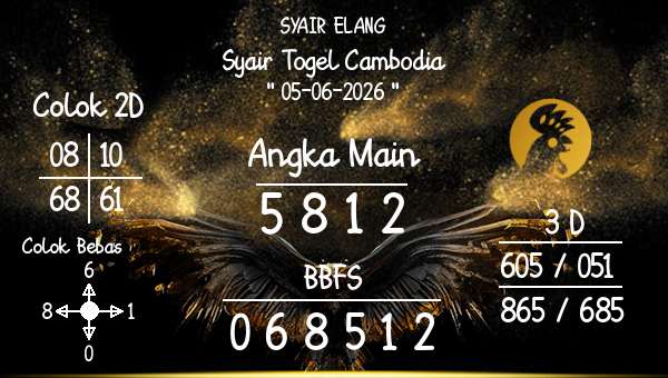 SYAIR ELANG - Syair Togel Cambodia