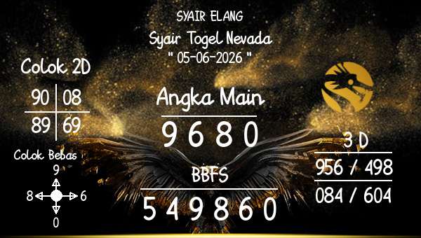 SYAIR ELANG - Syair Togel Nevada