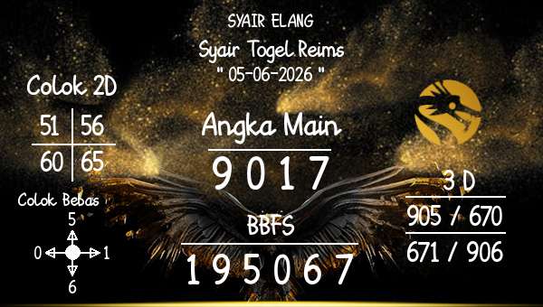 SYAIR ELANG - Syair Togel Reims