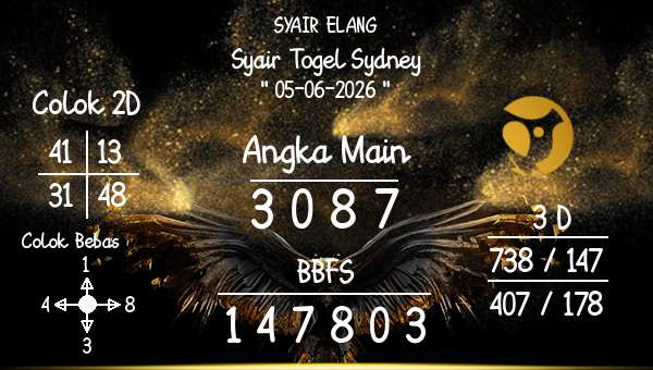 SYAIR ELANG - Syair Togel Sydney