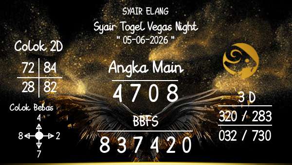 SYAIR ELANG - Syair Togel Vegas Night