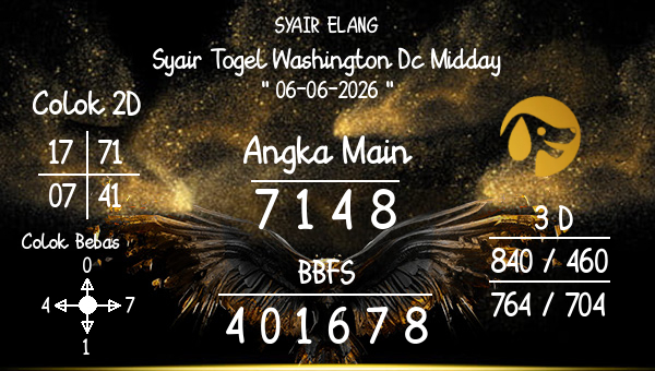 SYAIR ELANG - Syair Togel Washington Dc Midday