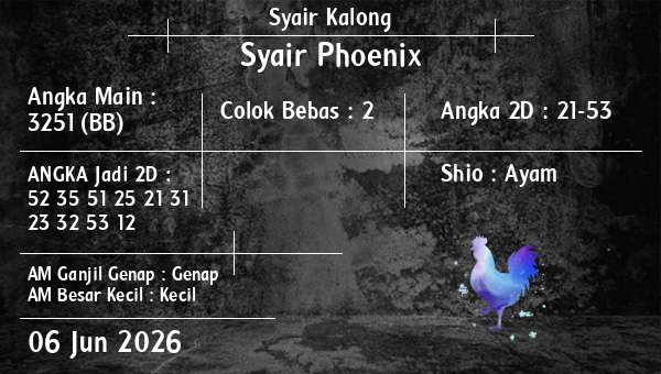 Syair Kalong - Syair Phoenix