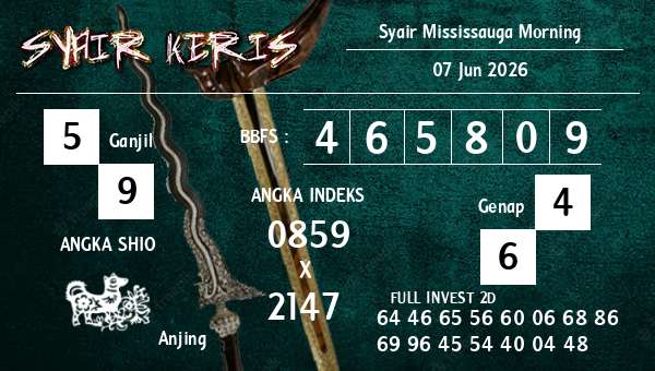  - Syair Mississauga Morning
