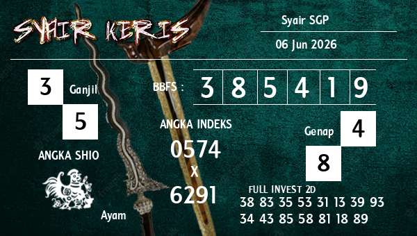  - Syair SGP