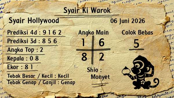 Syair Ki Warok - Syair Hollywood