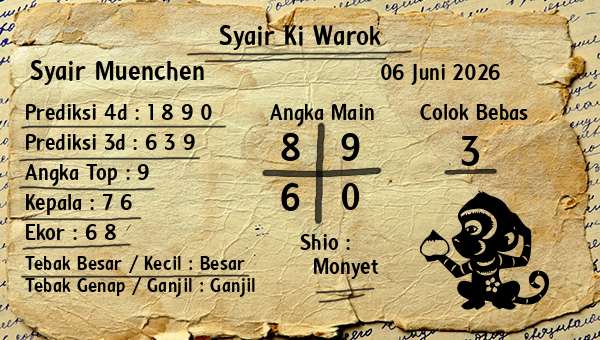 Syair Ki Warok - Syair Muenchen