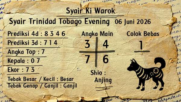 Syair Ki Warok - Syair Trinidad Tobago Evening