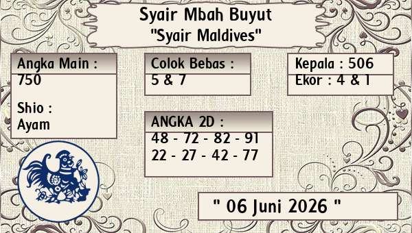 Syair Mbah Buyut - Syair Maldives