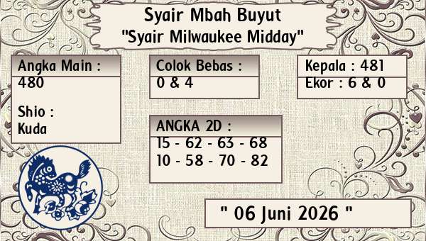 Syair Mbah Buyut - Syair Milwaukee Midday