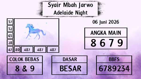 Syair Mbah Jarwo - Adelaide Night