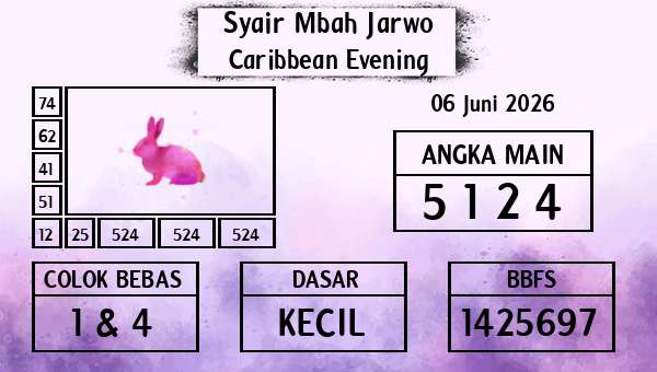 Syair Mbah Jarwo - Caribbean Evening