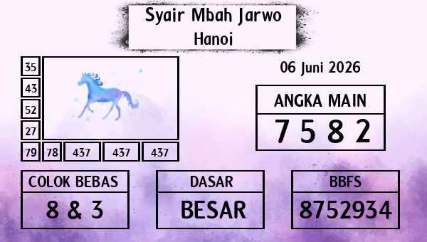 Syair Mbah Jarwo - Hanoi