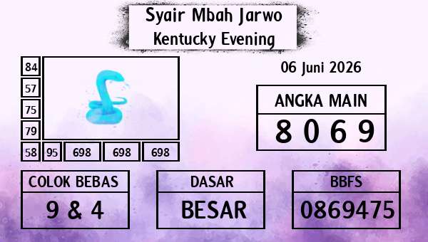 Syair Mbah Jarwo - Kentucky Evening