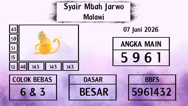 Syair Mbah Jarwo - Malawi