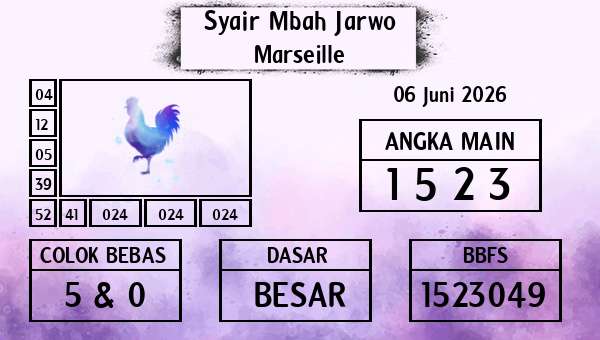 Syair Mbah Jarwo - Marseille