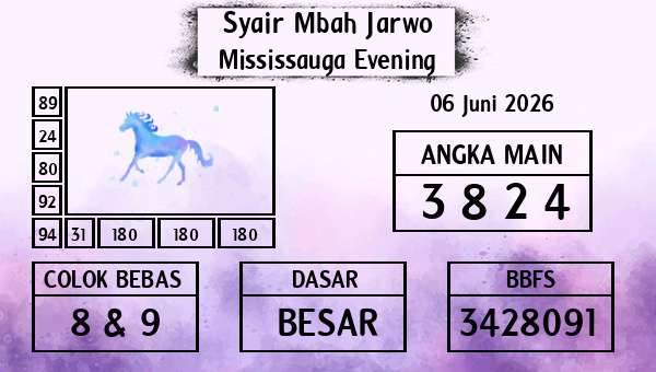 Syair Mbah Jarwo - Mississauga Evening