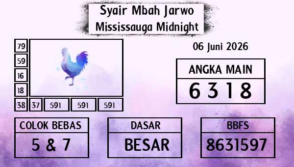 Syair Mbah Jarwo - Mississauga Midnight