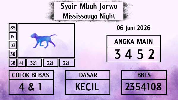 Syair Mbah Jarwo - Mississauga Night