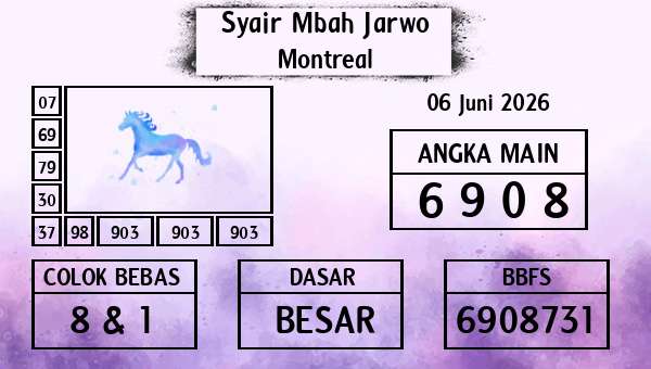 Syair Mbah Jarwo - Montreal
