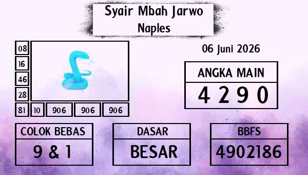 Syair Mbah Jarwo - Naples