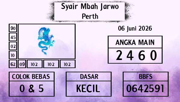 Syair Mbah Jarwo - Perth