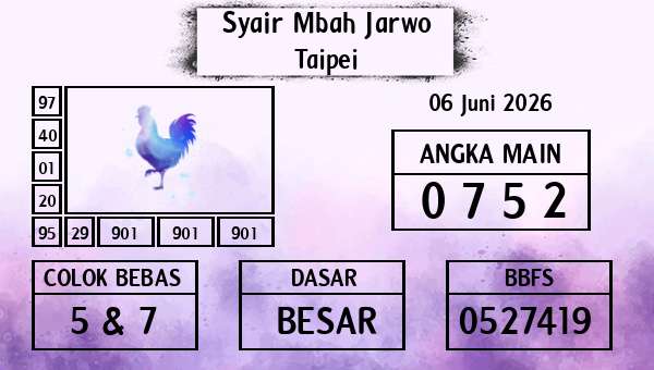 Syair Mbah Jarwo - Taipei