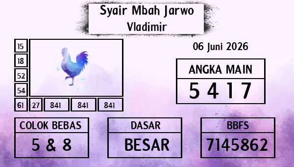 Syair Mbah Jarwo - Vladimir