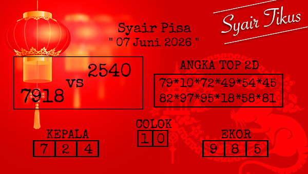  - Syair Pisa
