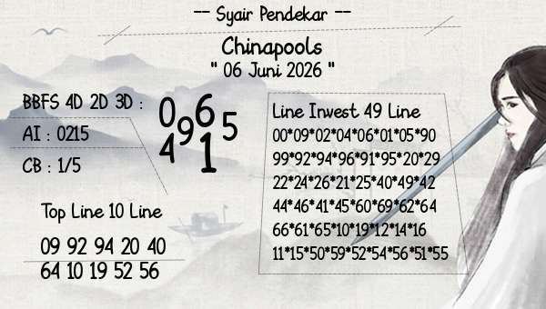 Syair Pendekar - Chinapools