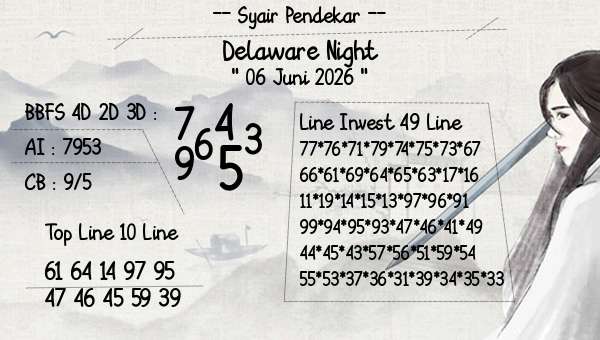 Syair Pendekar - Delaware Night