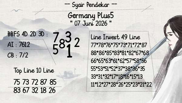 Syair Pendekar - Germany Plus5