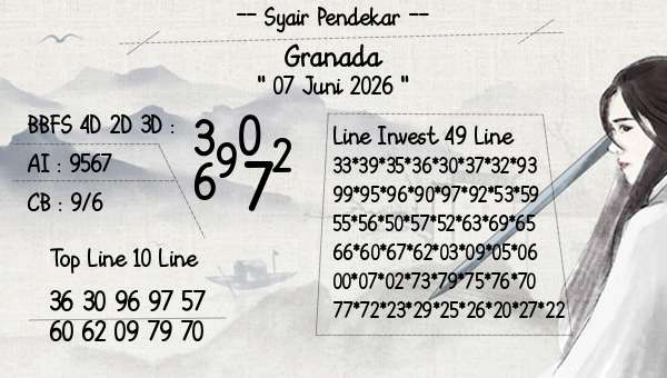 Syair Pendekar - Granada