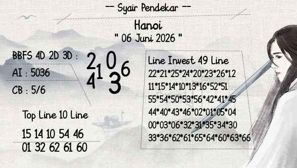 Syair Pendekar - Hanoi