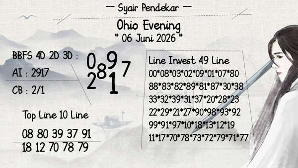 Syair Pendekar - Ohio Evening