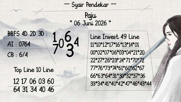 Syair Pendekar - Paju