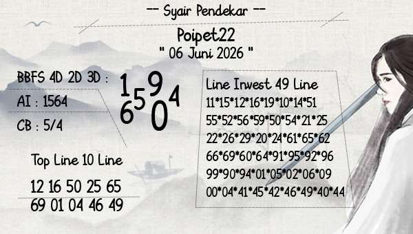 Syair Pendekar - Poipet22