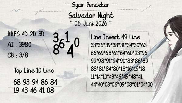 Syair Pendekar - Salvador Night