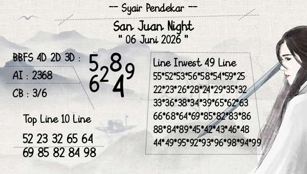 Syair Pendekar - San Juan Night