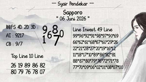 Syair Pendekar - Sapporo