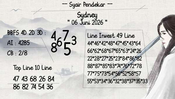 Syair Pendekar - Sydney